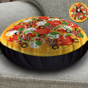 Подушка-пуфік 45х45 см. Піца 04
