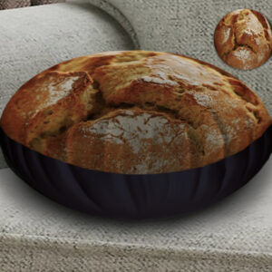 Подушка-пуфік 45х45 см. Хліб