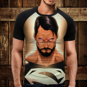 Футболка-реглан з 3D принтом Кіану Рівз комікс аніме 02 ВСІ Розміри Преміум тканина