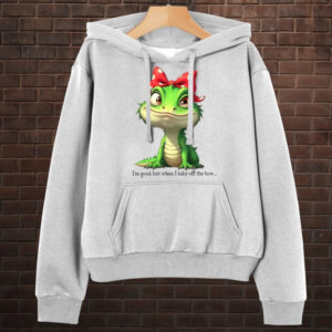 Толстовка-кенгуру (толстовка) з принтом Я хороша