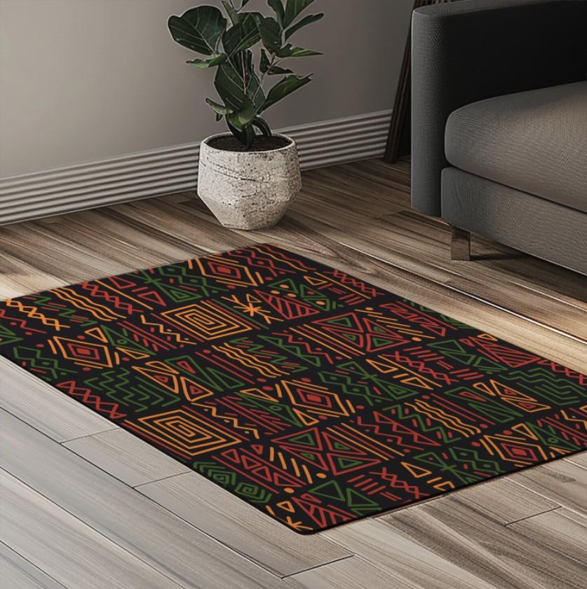 Килимок з принтом Африканський шик