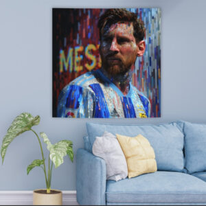 Панно з принтом "Ліонель Мессі