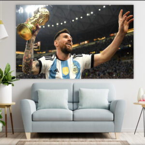 Панно з принтом "Ліонель Мессі