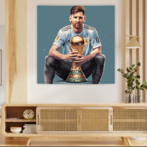 Панно з принтом "Ліонель Мессі