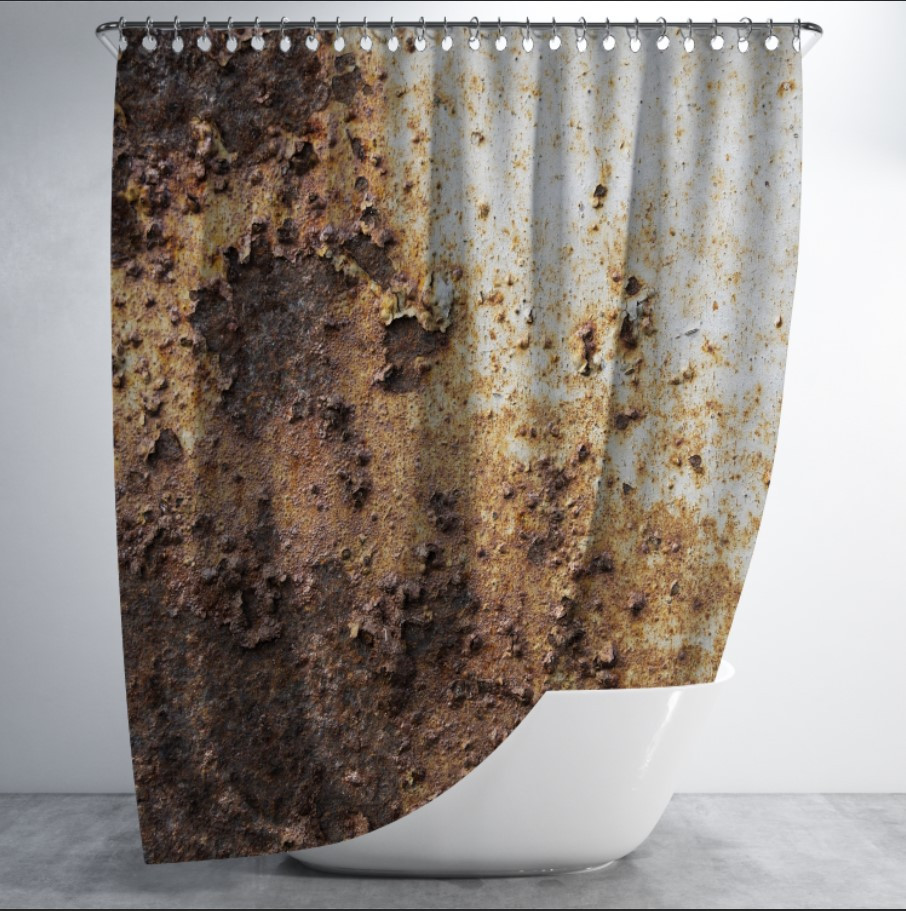 Штора в ванну для душа "Старе