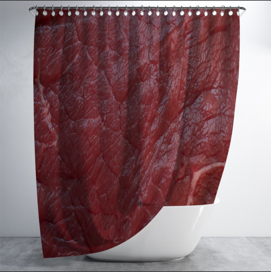 Штора в ванну для душа "Структура