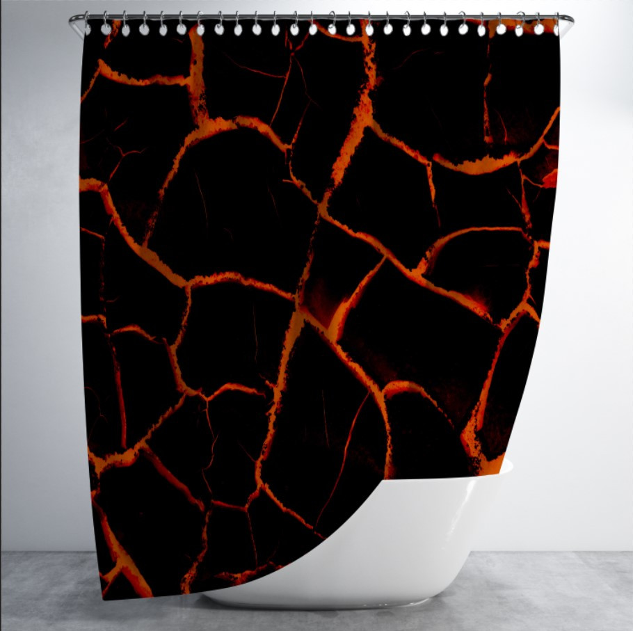 Штора в ванну для душа "Тріскана