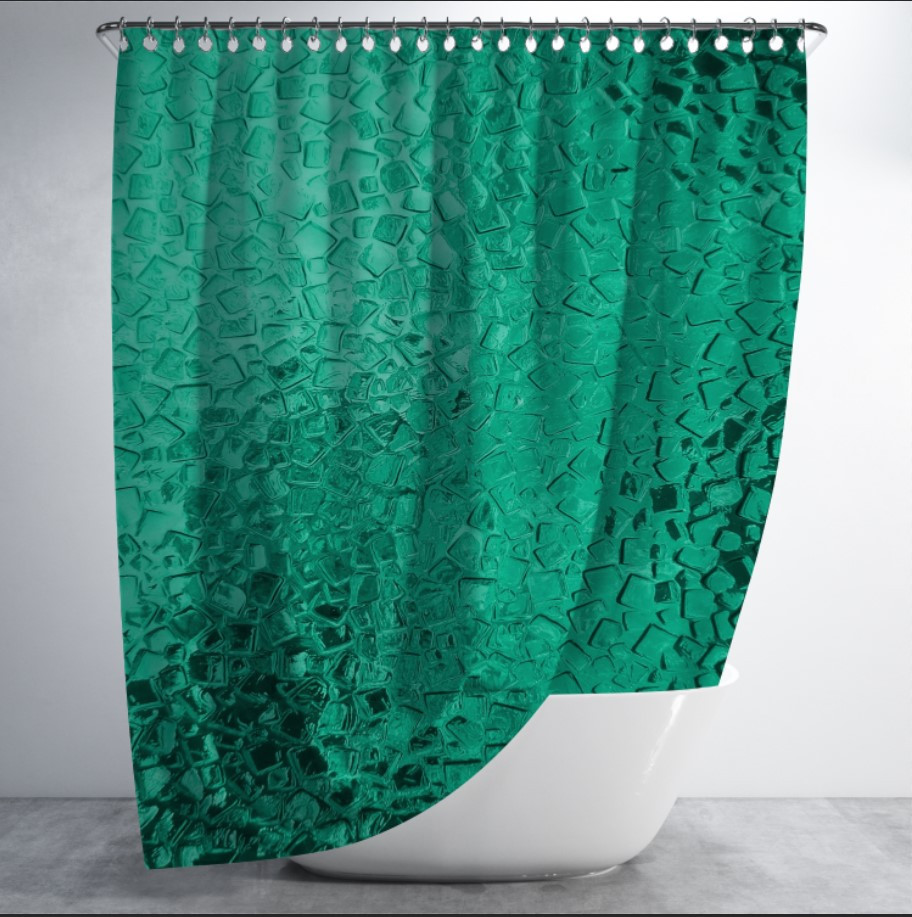 Штора для ванної з принтом "Текстура