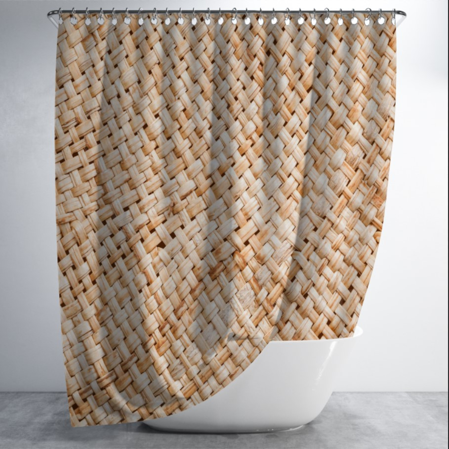 Штора для ванної з принтом "Текстура