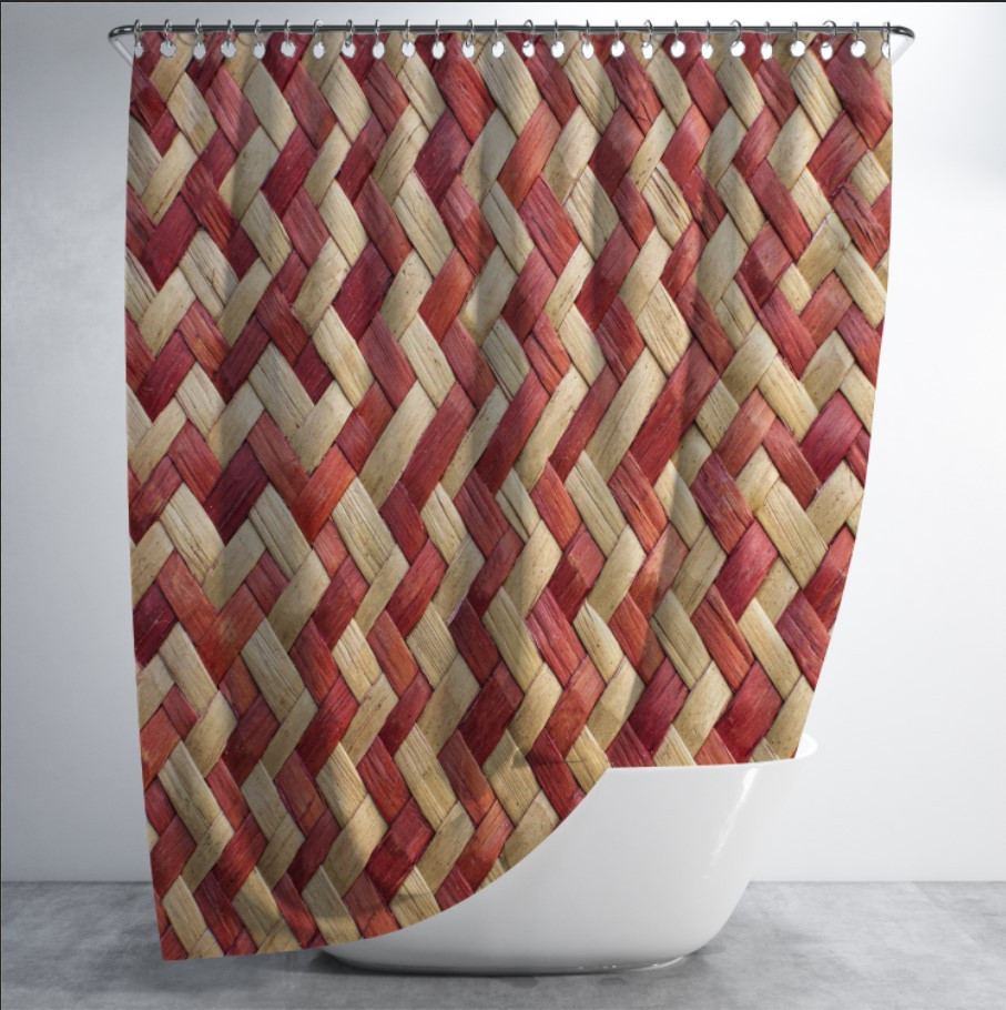 Штора для ванної з принтом "Текстура