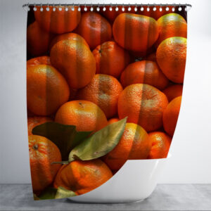 Штора для ванної з принтом "Цитрус