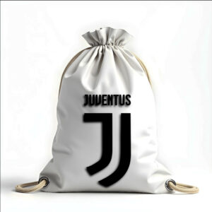 Рюкзак - мішок з 3D принтом ювентус футбол клуб логотип емблема