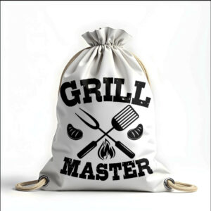 Рюкзак - мішок з 3D принтом гриль майстер кухар логотип