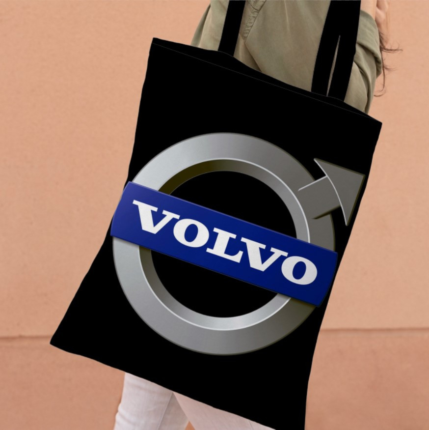 Сумка шопер еко "Volvo вольво логотип емблема авто"