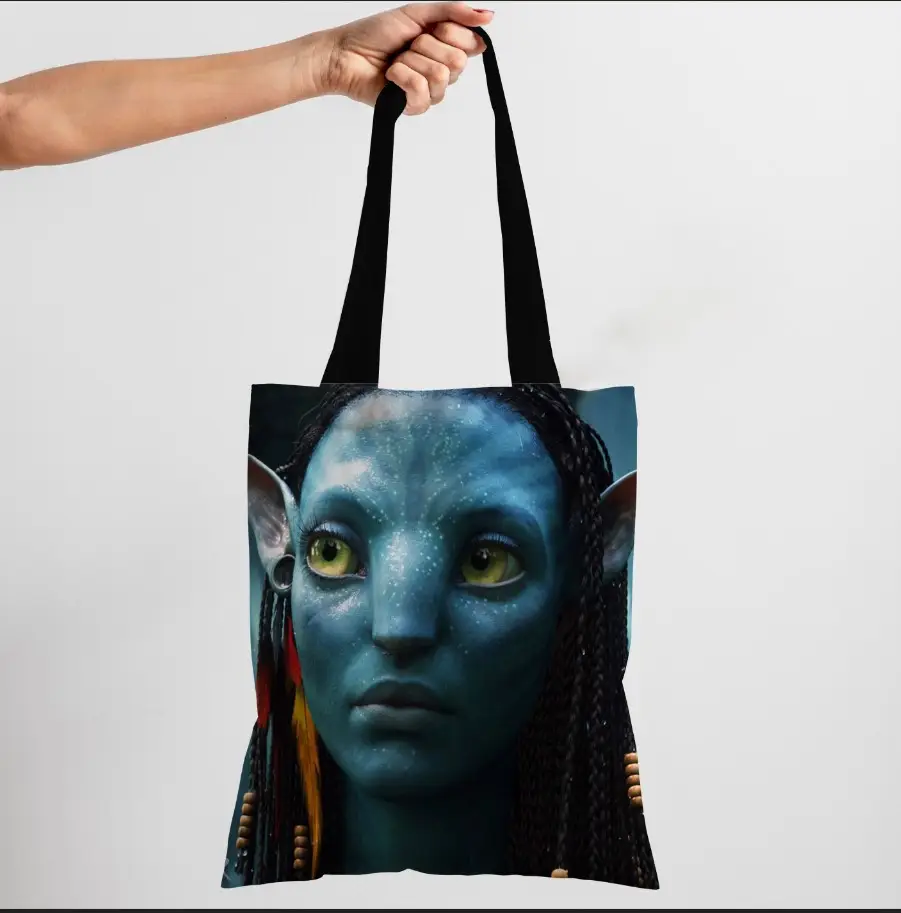 Сумка шопер еко "Аватар герої актори персонажі нейтірі"