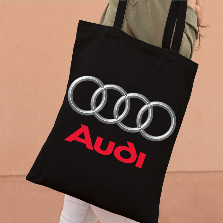 Сумка шопер еко "Ауді логотип емблема авто"