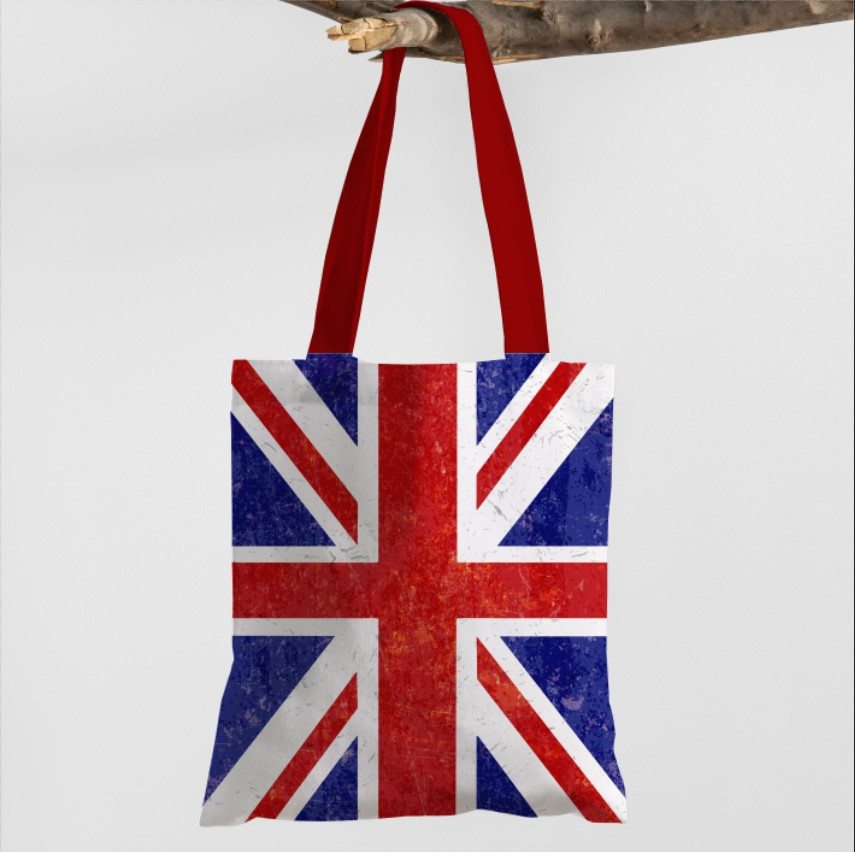 Сумка шопер еко "Великобританія прапор"