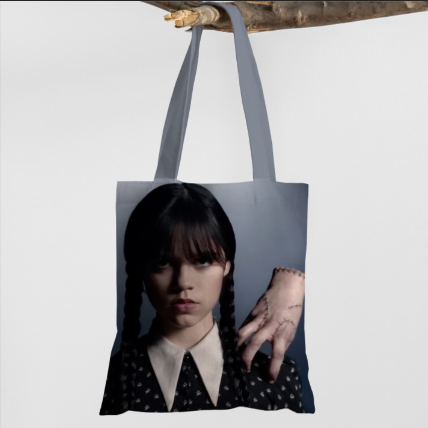 Сумка шопер еко "Венсдей фільм акторка"