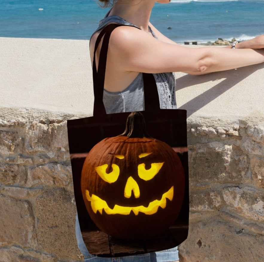 Сумка шопер еко "Гарбуз хеловін"