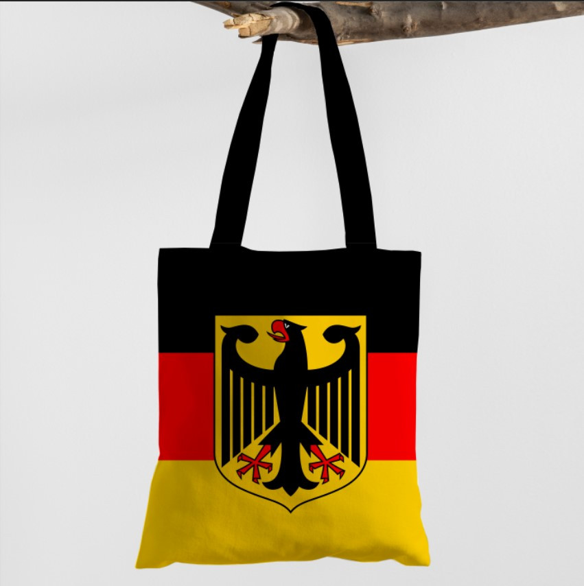 Сумка шопер еко "Герб Німеччини прапор"