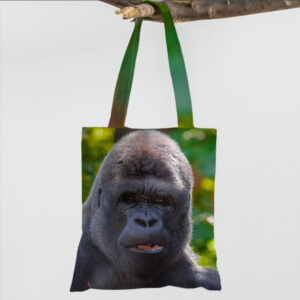 Сумка шопер еко "Горила примат тварина"