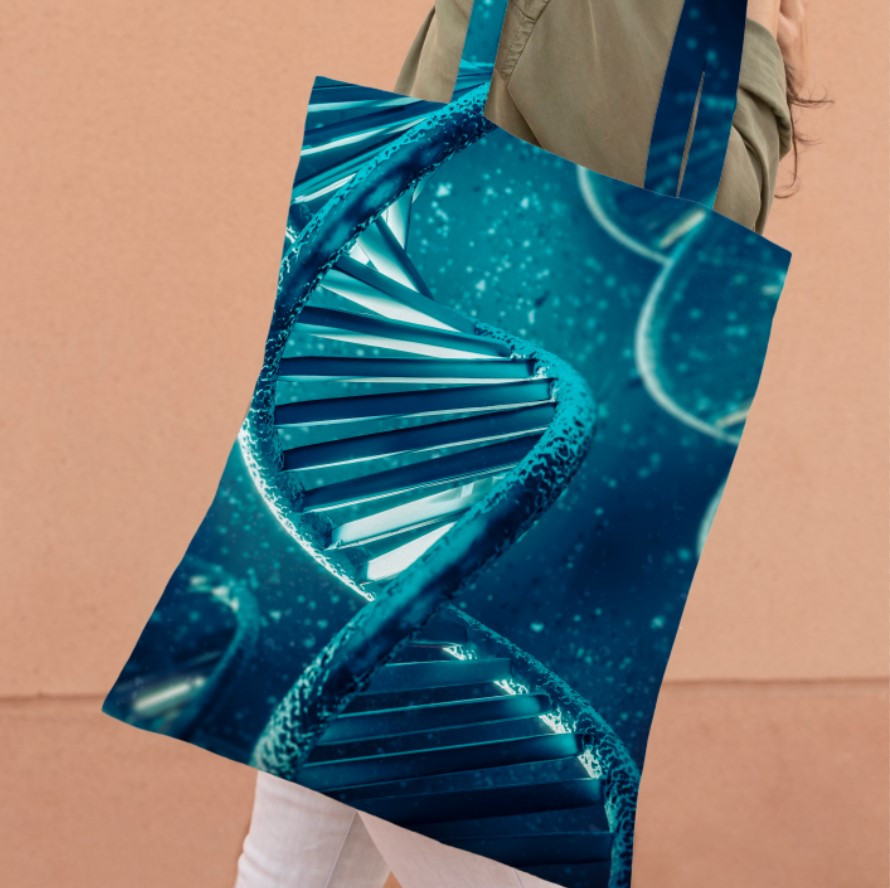 Сумка шопер еко "ДНК"