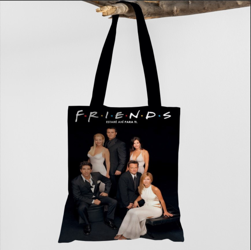 Сумка шопер еко "Друзі серіал актори ностальгія"