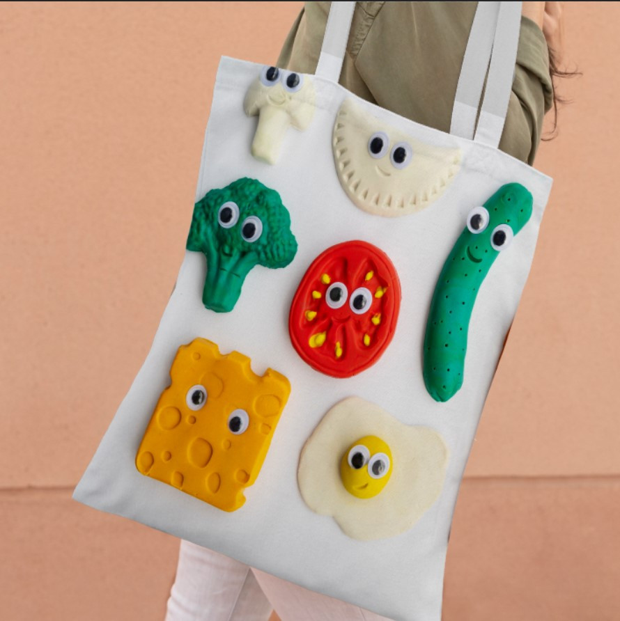 Сумка шопер еко "Іграшкові продукти"