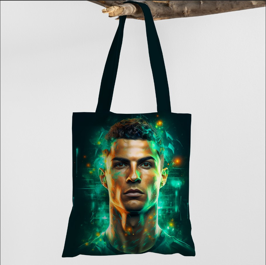 Сумка шопер еко "Криштіану Роналду гравець футбол"