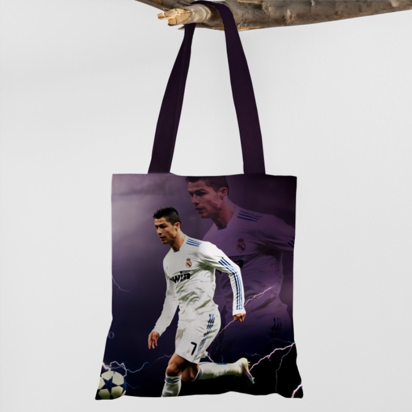 Сумка шопер еко "Криштіану Роналду гравець футбол 1"
