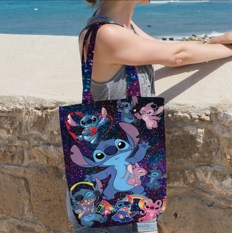 Сумка шопер еко "Ліло і Стіч мультик персонажі"