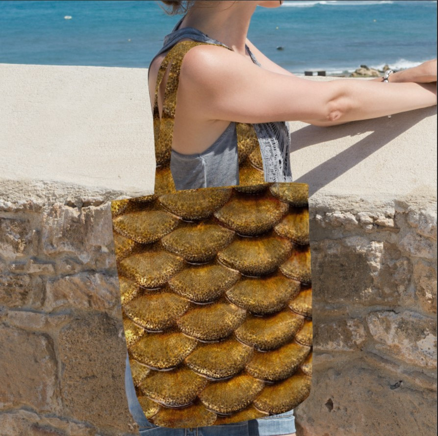 Сумка шопер еко "Луска риби 1"