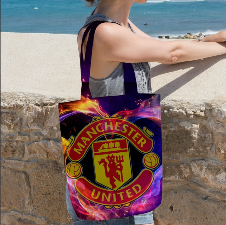 Сумка шопер еко "Манчестер Юнайтед клуб емблема логотип футбол"