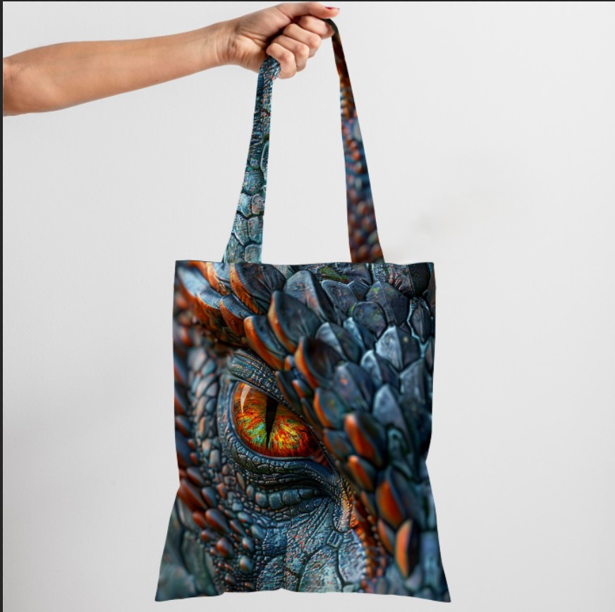 Сумка шопер еко "Око дракона"