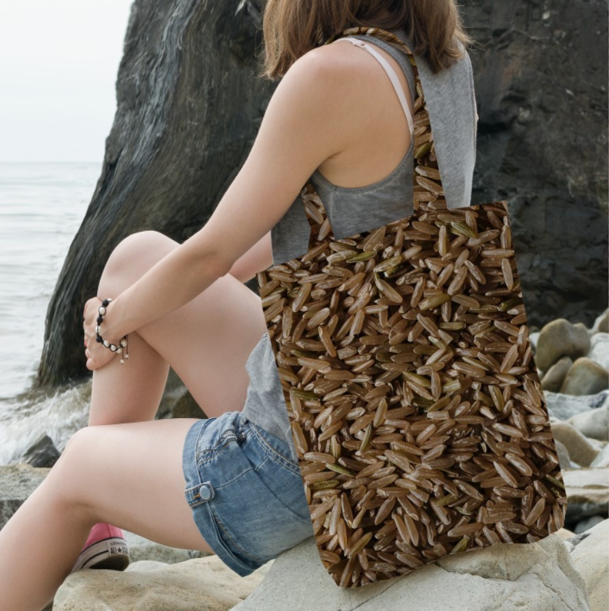 Сумка шопер еко "Рис продукт"