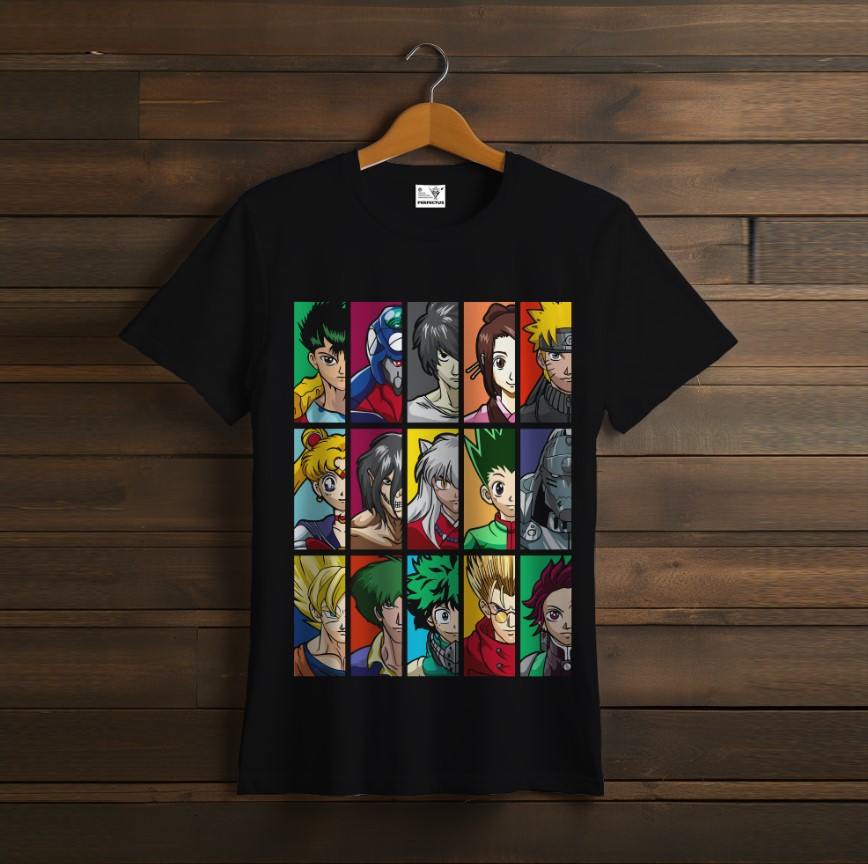 Футболка унісекс з принтом аніме