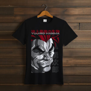 Футболка унісекс з принтом Baki the Grappler