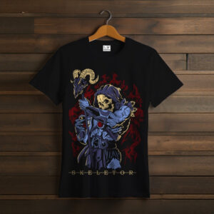 Футболка унісекс з принтом Скелетор