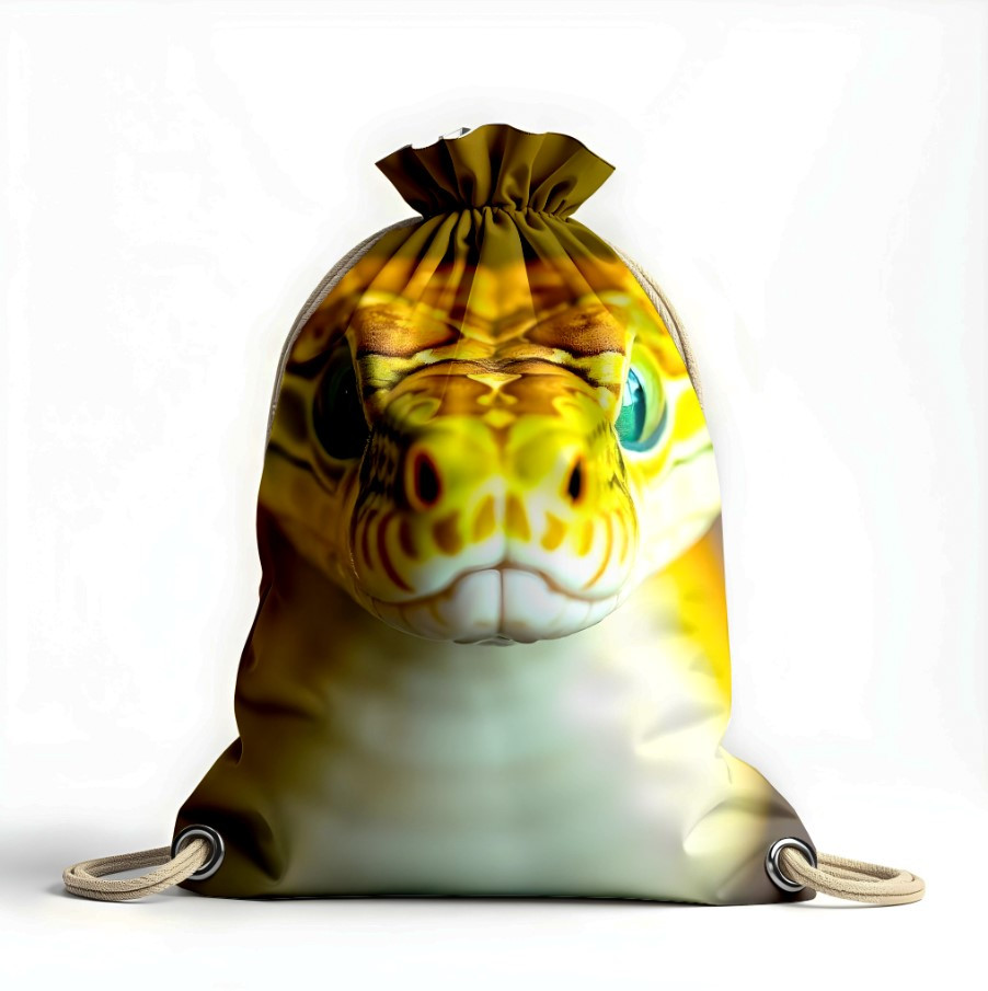 Рюкзак мішок "Жовта змія"