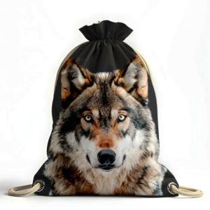 Рюкзак мішок "Вовк хижак тварина"
