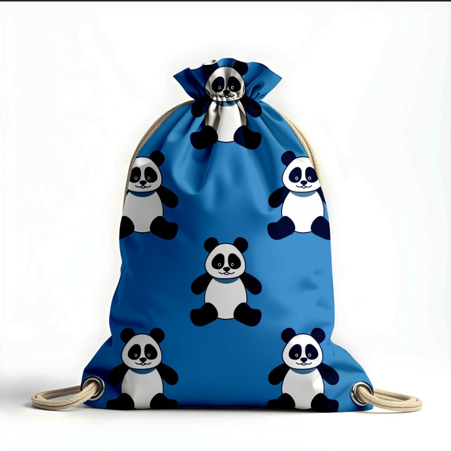 Рюкзак мішок "Дитячий з пандами"
