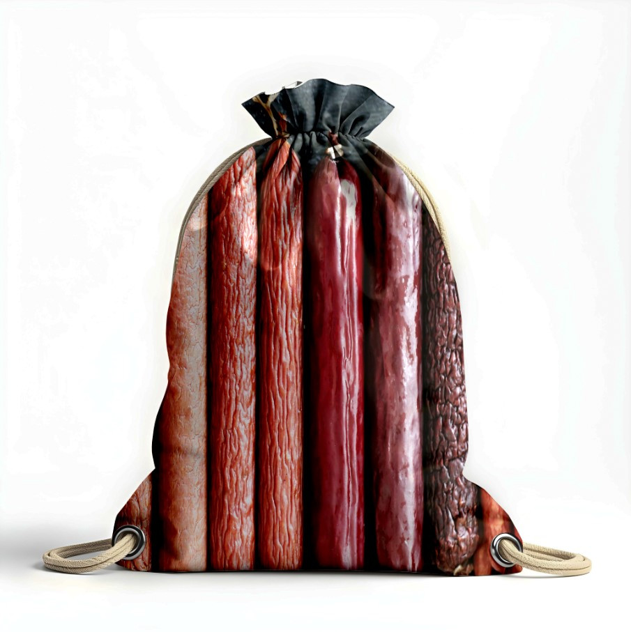 Рюкзак мішок "Копчені ковбаси"