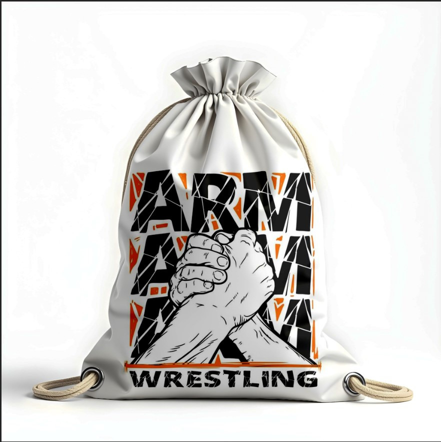 Рюкзак мішок з 3D принтом " армреслинг м'язи арт руки"