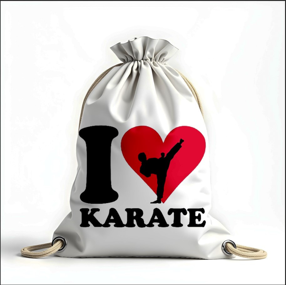 Рюкзак мішок "Карате спорт я люблю карате"