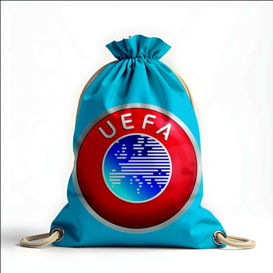 Рюкзак мішок з 3D принтом " УЄФА логотип"