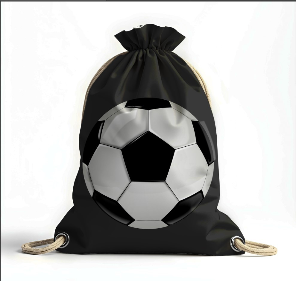 Рюкзак мішок з 3D принтом " м'яч футбол"