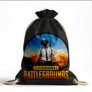 Рюкзак мішок з 3D принтом " Пабг PUBG логотип заставка"