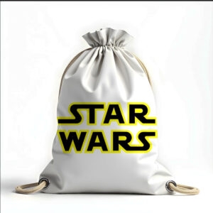 Рюкзак мішок з 3D принтом "Зоряні війни лого назва"