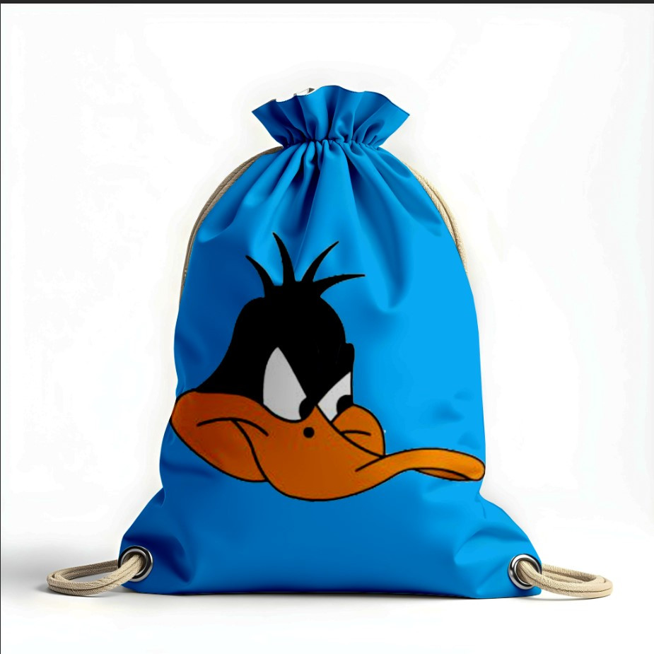 Рюкзак мішок з 3D принтом "Даффі Дак мультик"