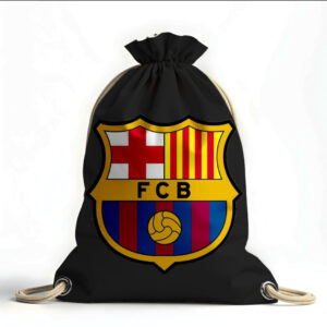 Рюкзак мішок з 3D принтом "Барселона клуб футбол емблема"